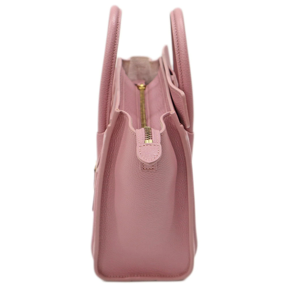 Celine drummed calfskin leather Luggage tote bag - Picture 3 of 10